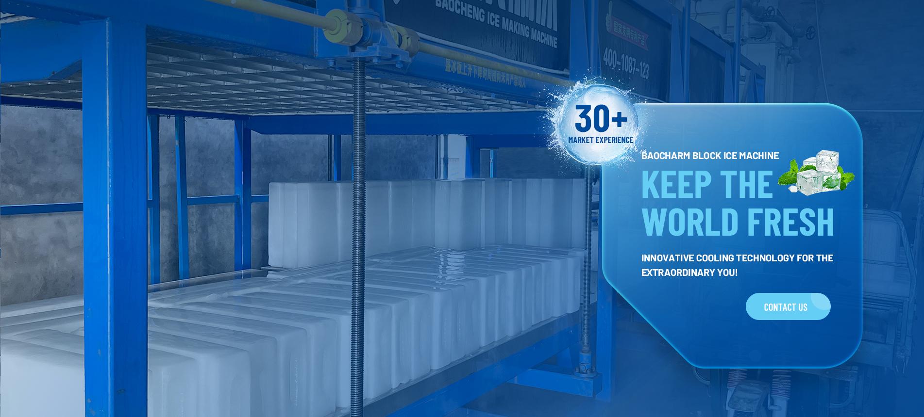 Entre em contato conosco para conhecer nossa inovadora máquina de fazer blocos de gelo.
