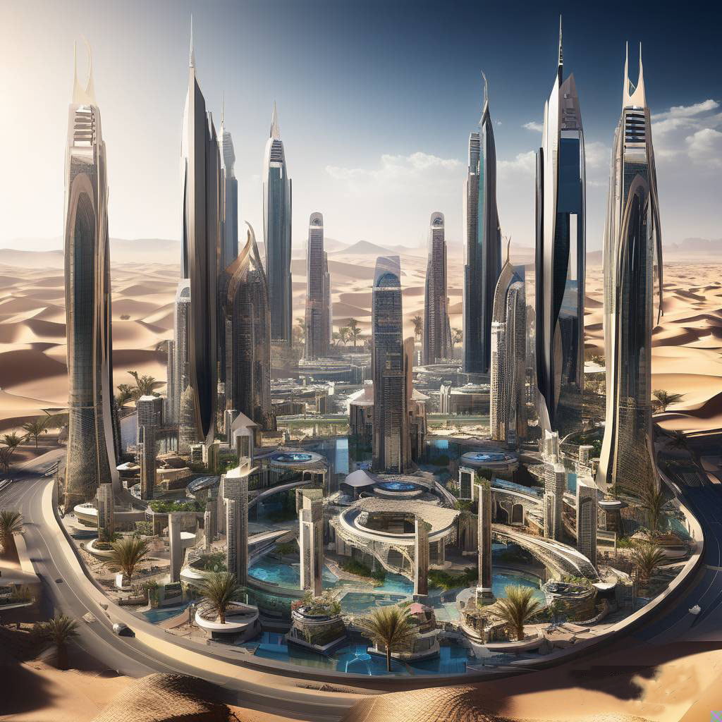 O boom da construção na Arábia Saudita: abraçando o poder do gelo em bloco para uma construção eficiente.