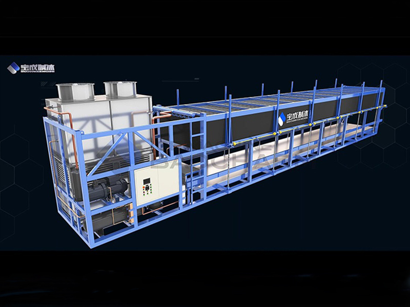 A evolução da fabricação de gelo: revelando o poder das máquinas de gelo em bloco com resfriamento direto.