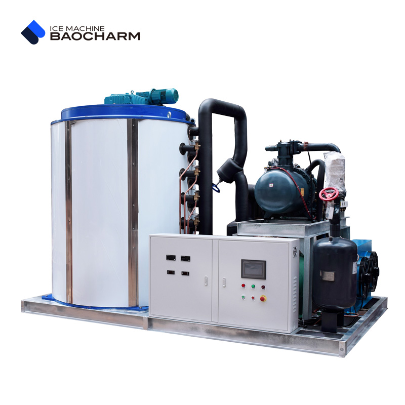 Máquina de gelo em flocos