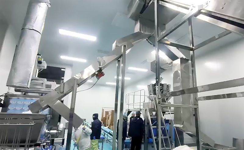 Ice Cube Plant with Automatic Packing Line ice cube plant with automatic packing line